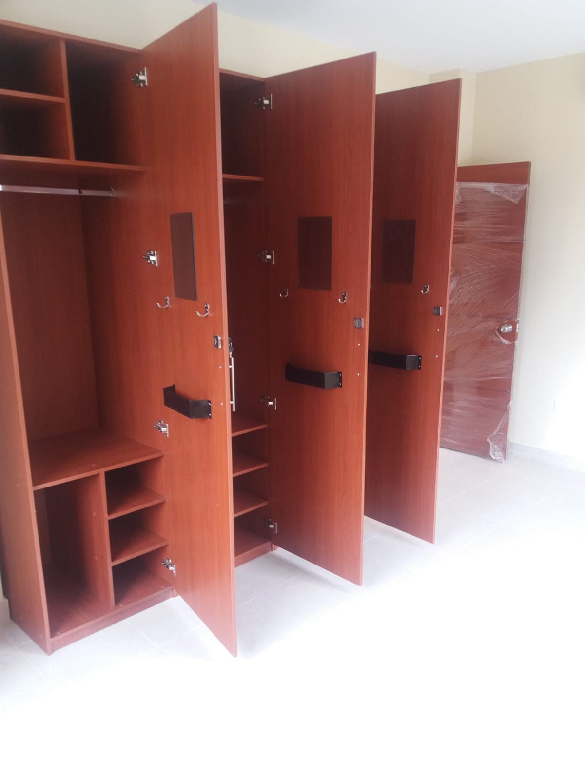Interior de Unidad de Policía Comunitaria UPC en Manabí, ejecutada por FÁBRICA